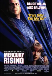 Poster to the movie "Mercury Rising" #980436