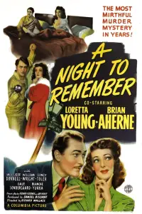 Poster to the movie "A Night to Remember" #989924