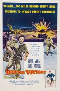 Poster to the movie "Bitter Victory" #1100314