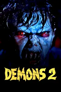Poster to the movie "Demons 2" #812250