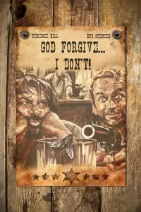Poster to the movie "God Forgives... I Don