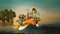 Backdrop to the movie "Fox and Hare Save the Forest" #748240