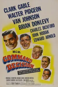 Poster to the movie "Command Decision" #949750