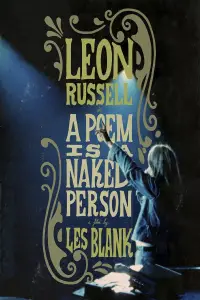 Poster to the movie "A Poem Is a Naked Person" #1081272