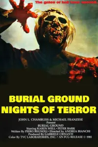 Poster to the movie "Burial Ground" #1035962