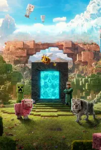 Poster to the movie "Minecraft" #699392