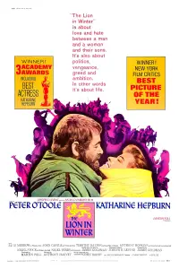 Poster to the movie "The Lion in Winter" #972141