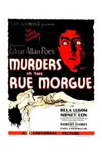 Poster to the movie "Murders in the Rue Morgue" #976078