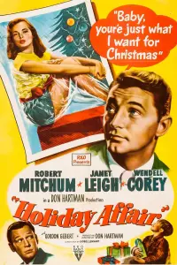 Poster to the movie "Holiday Affair" #1131159