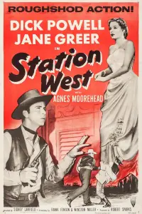 Poster to the movie "Station West" #1071945