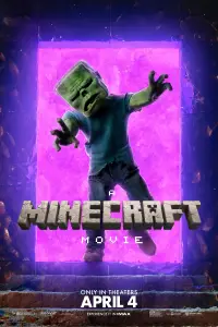 Poster to the movie "Minecraft" #903201