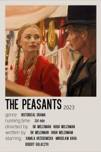 Poster to the movie "The Peasants" #808841
