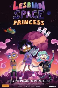 Poster to the movie "Lesbian Space Princess" #914338