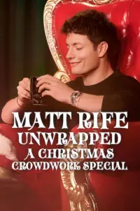 Poster to the movie "Matt Rife: Unwrapped - A Christmas Crowd Work Special" #1144850