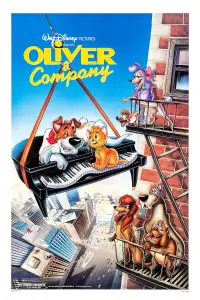 Poster to the movie "Oliver & Company" #956145