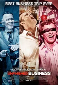 Poster to the movie "Unfinished Business" #1115077