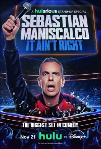 Poster to the movie "Sebastian Maniscalco: It Ain
