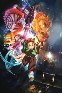 Poster to the movie "Demon Slayer -Kimetsu no Yaiba- The Movie: Mugen Train" #774739