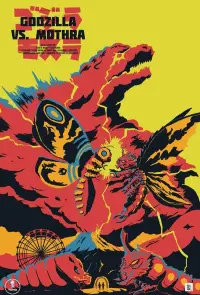 Poster to the movie "Godzilla vs. Mothra" #966282