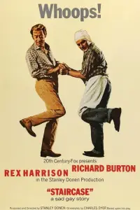 Poster to the movie "Staircase" #622784