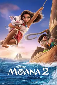 Poster to the movie "Moana 2" #902070