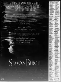 Poster to the movie "Simon Birch" #1117741
