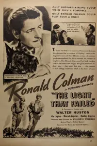 Poster to the movie "The Light That Failed" #1237244