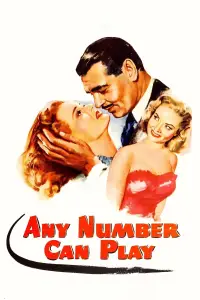 Poster to the movie "Any Number Can Play" #1149211