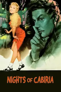 Poster to the movie "Nights of Cabiria" #923328
