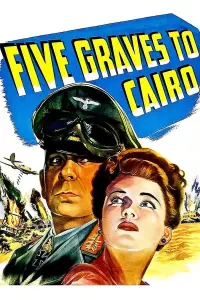 Poster to the movie "Five Graves to Cairo" #958925