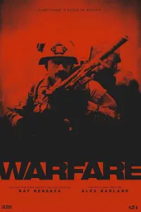 Poster to the movie "Warfare" #738614