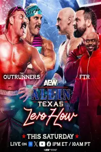 Poster to the movie "AEW All In 2025: Texas - Zero Hour" #710442