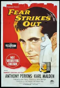 Poster to the movie "Fear Strikes Out" #950087