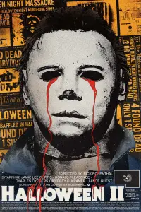 Poster to the movie "Halloween II" #709045