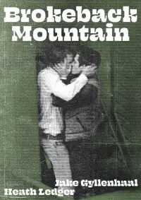 Poster to the movie "Brokeback Mountain" #819757