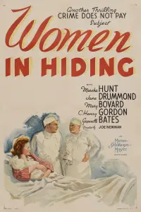 Poster to the movie "Women in Hiding" #1209608