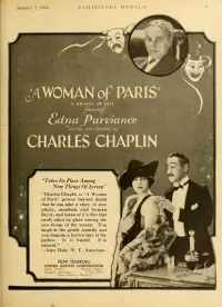 Poster to the movie "A Woman of Paris: A Drama of Fate" #1113594