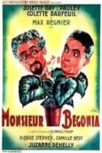 Poster to the movie "Monsieur Bégonia" #722180