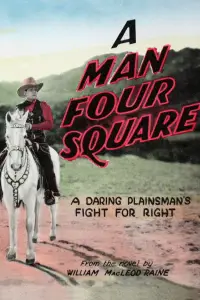 Poster to the movie "A Man Four-Square" #1195648