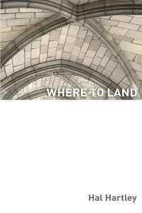 Poster to the movie "Where to Land" #932733