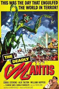 Poster to the movie "The Deadly Mantis" #962310