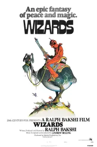 Poster to the movie "Wizards" #989413
