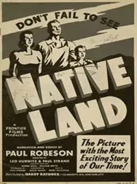 Poster to the movie "Native Land" #1158622