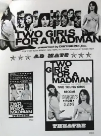 Poster to the movie "Two Girls for a Madman" #733994