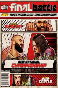 Poster to the movie "ROH Final Battle 2025" #1127610