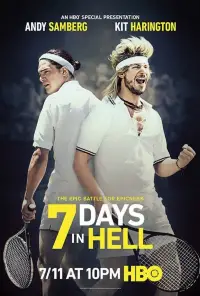 Poster to the movie "7 Days in Hell" #996178
