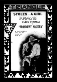 Poster to the movie "Broadway Arizona" #1175854