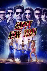 Poster to the movie "Happy New Year" #715316
