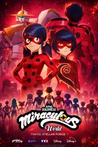 Poster to the movie "Miraculous World: Tokyo, Stellar Force" #522792