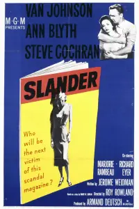 Poster to the movie "Slander" #732973